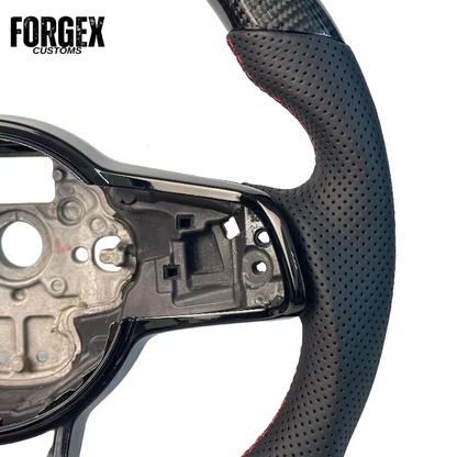 Custom Carbon Fiber Steering Wheel – MK7 Golf