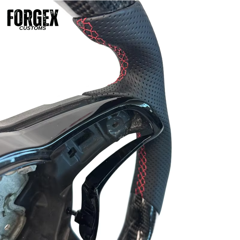 Custom Carbon Fiber Steering Wheel – MK7 Golf